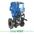 WCB 1/2"-6"electric flange ball valve